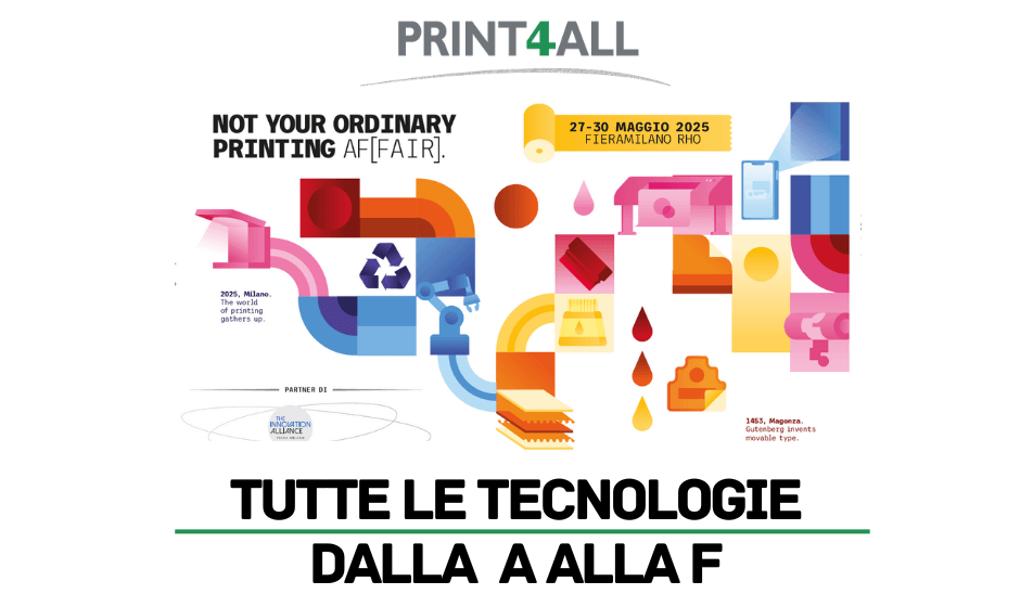 Print4All 2025: gli espositori dalla A alla F