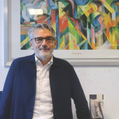 Francesco Sangiorgi, nel suo nuovo ruolo di Key Account Manager di manroland Italia