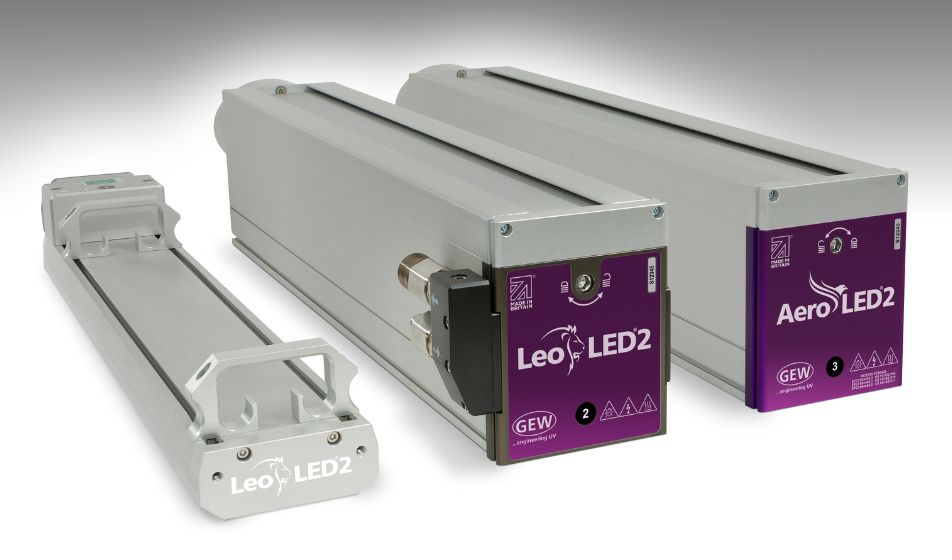 Le soluzioni di polimerizzazione UV a LED di GEW a Labelexpo 2025