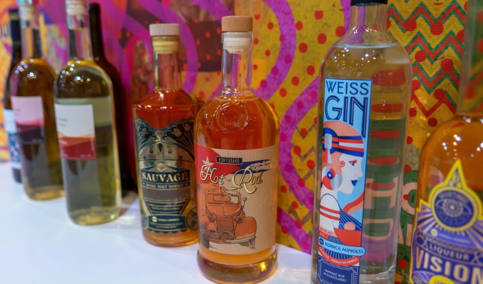 Etichette distintive con la tecnologia Konica Minolta a Labelexpo 2025