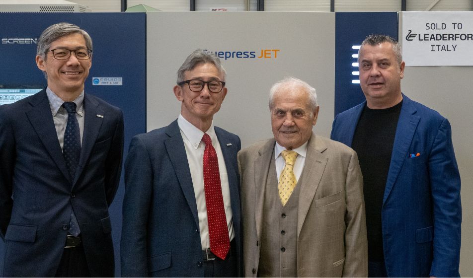 Leaderform investe in due nuove SCREEN Truepress JET