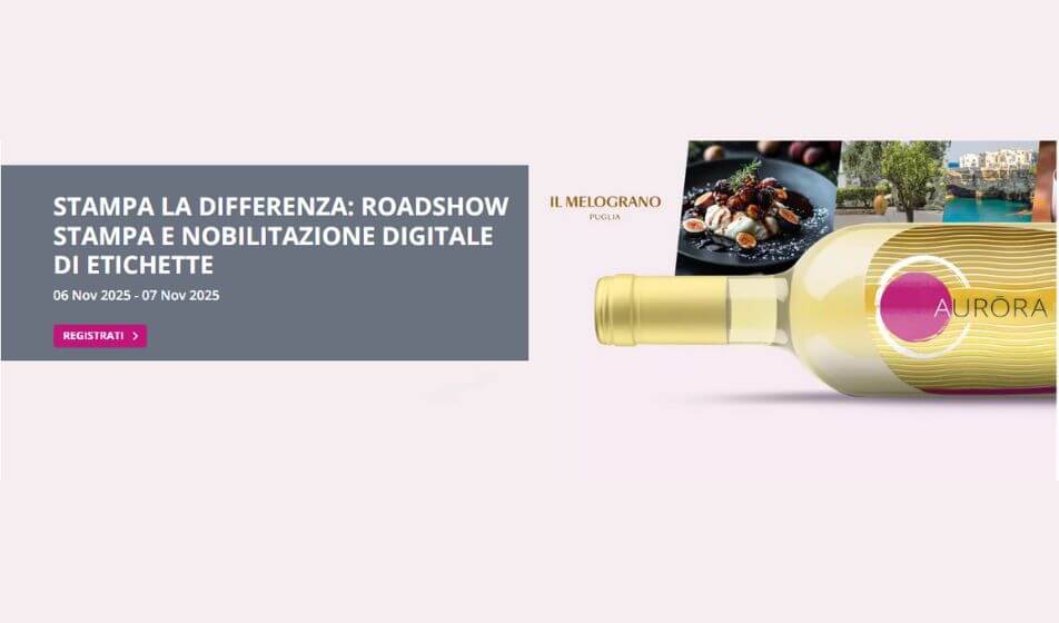 Il Roadshow Konica Minolta porta l’innovazione della stampa di etichette a Monopoli