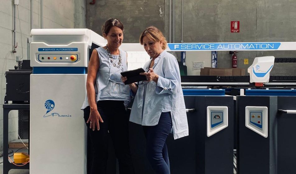 F SERVICE AUTOMATION: secondo plotter Phoenix per EVO-CART