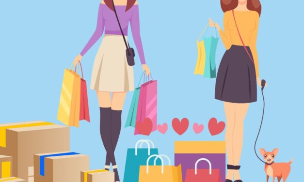 I love shopping… con gli imballaggi in carta!