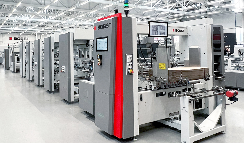 Digitalizzazione avanzata per le piega-incollatrici BOBST EXPERTFOLD 145 І 165