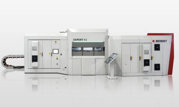 BOBST presenta EXPERT K5, il primo metallizzatore al mondo con “funzionamento autonomo” per packaging flessibile