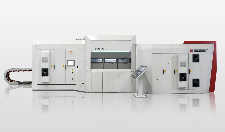 BOBST presenta EXPERT K5, il primo metallizzatore al mondo con “funzionamento autonomo” per packaging flessibile