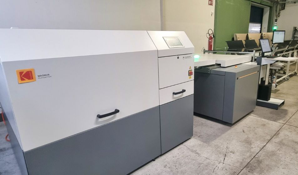 Un nuovo KODAK MAGNUS Q800 per Printer Trento