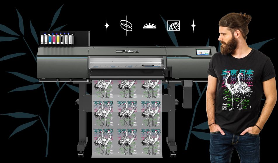 Nuovi aggiornamenti per Roland DG DTF TY-300