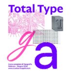 Total Type, corso completo di tipografia