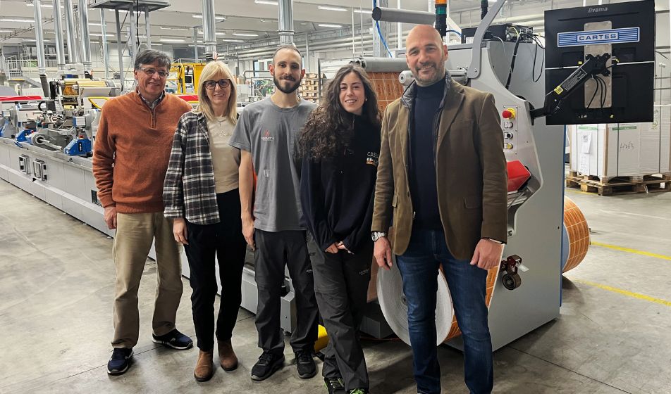 Albagrafica: terza macchina CARTES per etichette di alta gamma