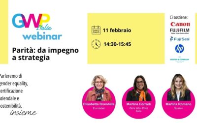 GWP Italia Webinar: “Parità: da impegno a strategia”