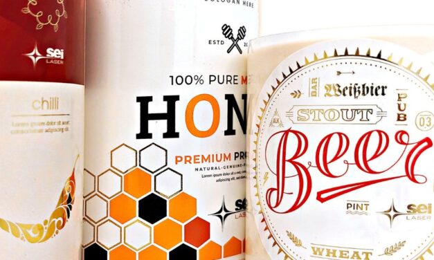 SEI LASER Klimtjet: finitura digitale per etichette premium