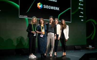 Siegwerk vince l’EcoVadis Sustainability Achievement Award 2026