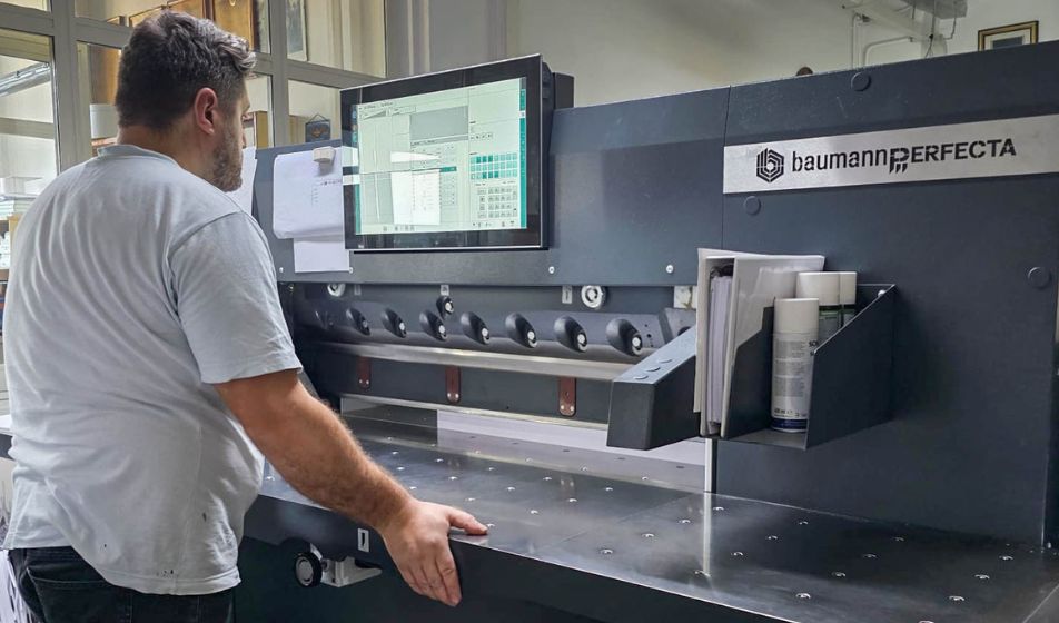 Poligrafica F.lli Ariello sceglie Baumann Perfecta BP132