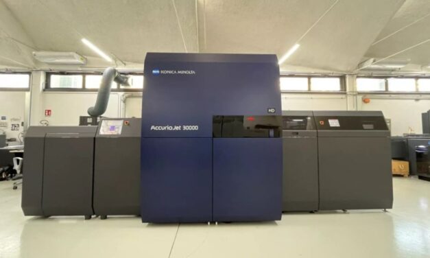 Da Grafica EFFE2 la prima Konica Minolta AccurioJet 30000 in Europa