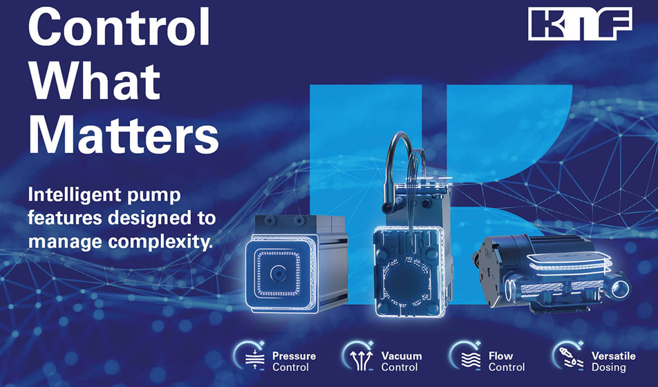 KNF presenta le Intelligent Pump Feature