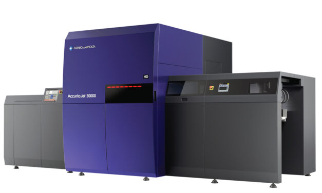 Konica Minolta: la stampa inkjet UV LED in formato B2 è vincente