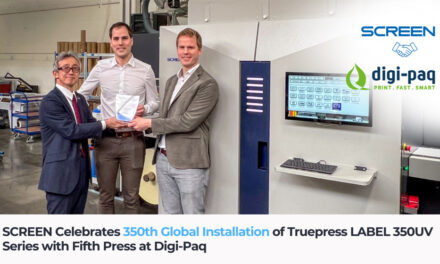 SCREEN Truepress LABEL 350UV raggiunge la 350ª installazione