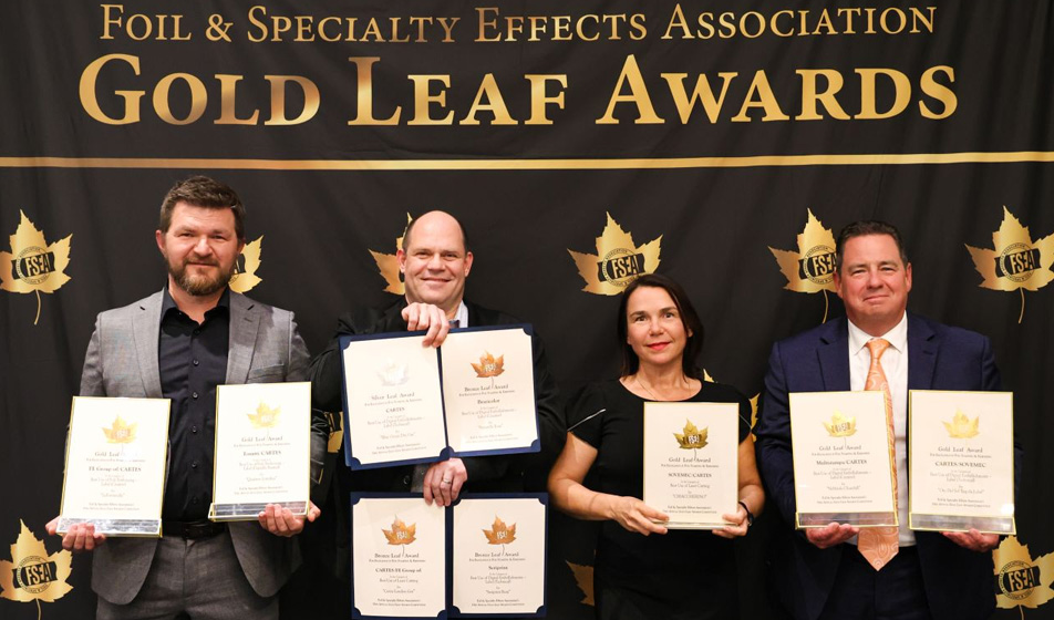 I clienti CARTES hanno conquistato nove premi ai FSEA Gold Leaf Awards 2026