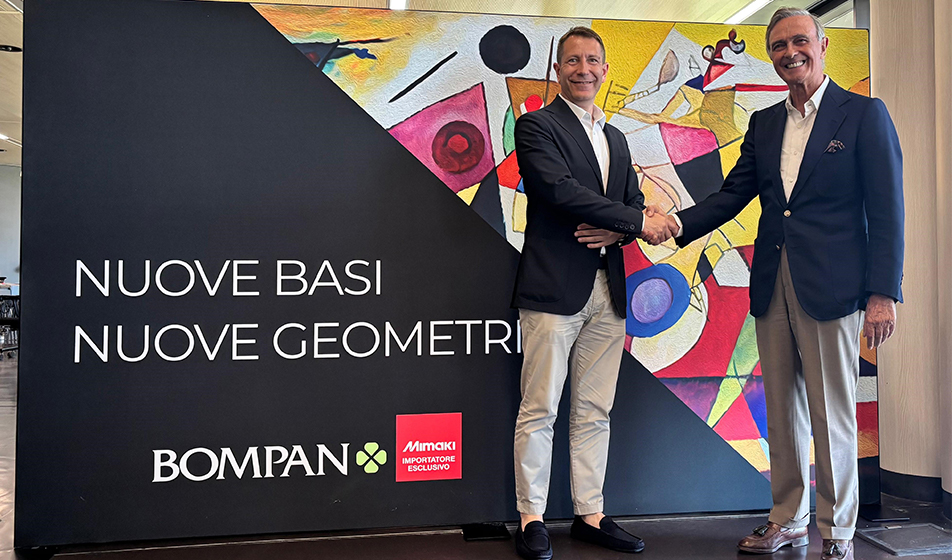 Bompan e Iride Soluzioni insieme per distribuire le tecnologie Mimaki