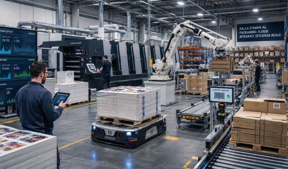 Logistica interna nelle aziende di stampa e cartotecnica