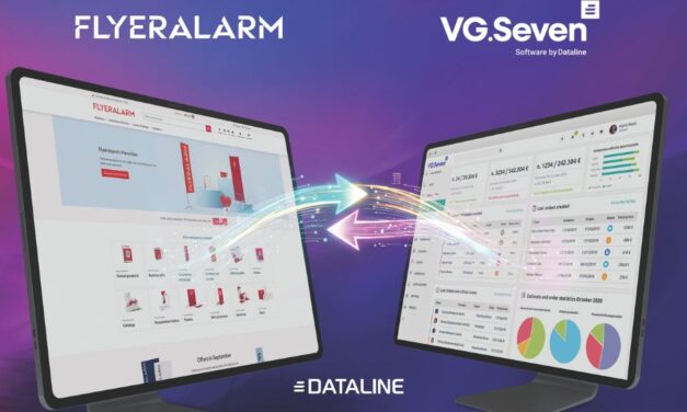 Dataline VG Seven e Flyeralarm, insieme per integrare vendite online e offline
