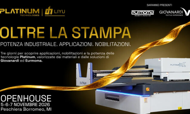 Oltre la stampa, a novembre appuntamento con l’Open House Liyu